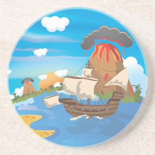 Pirate Ship Coaster