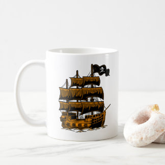 Pirate Ship Coffee Mug