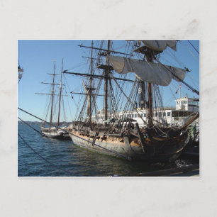 Pirate Ship in San Diego, California Postcard