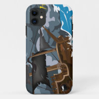 Pirate Ship in Storm