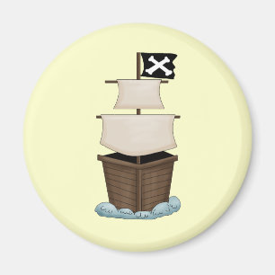 Pirate Ship Magnet