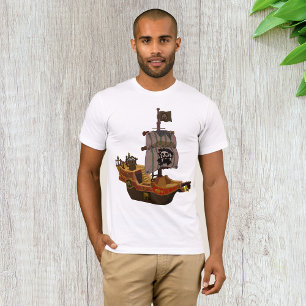 Pirate Ship Mens T-Shirt