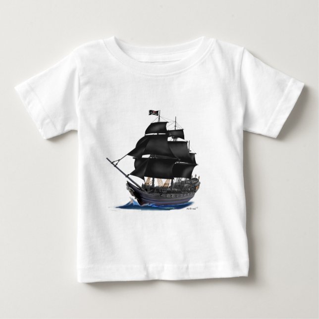 PIRATE SHIP.PNG BABY T-Shirt (Front)