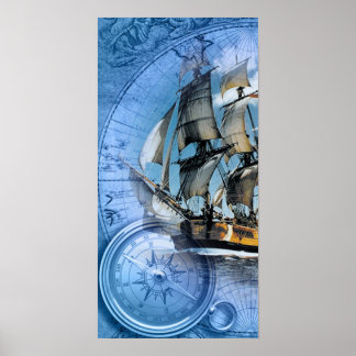 Pirate Ship Poster