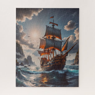 Pirate Ship Puzzle