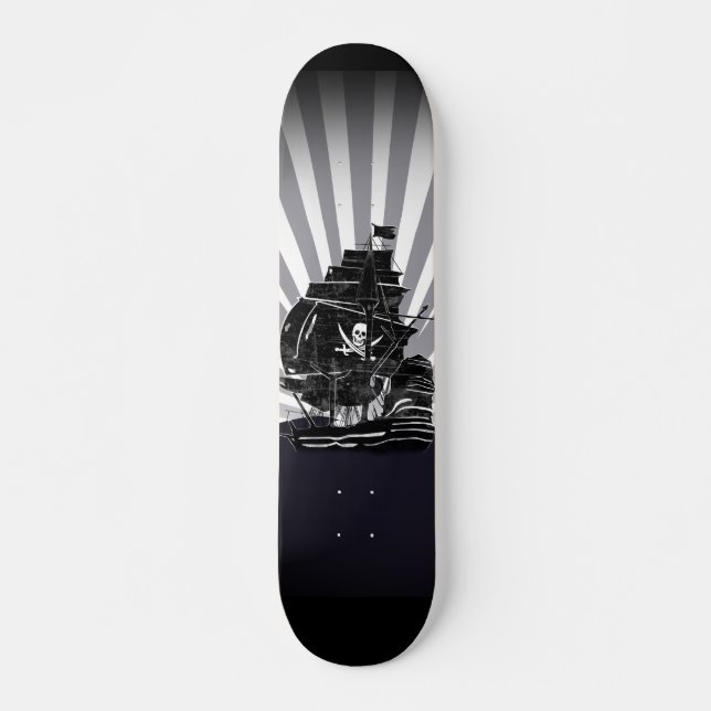 pirate ship skateboard (Front)
