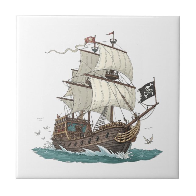 Pirate Ship Tile (Front)
