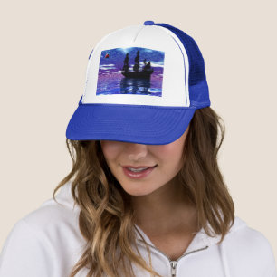 Pirate Ship Trucker Hat