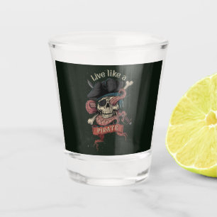 Pirate shot glass