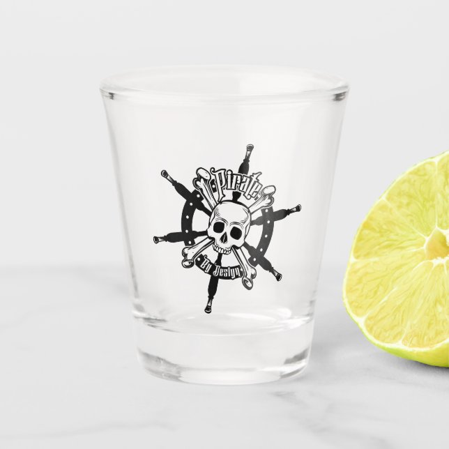 Pirate Shot Glass (Front)