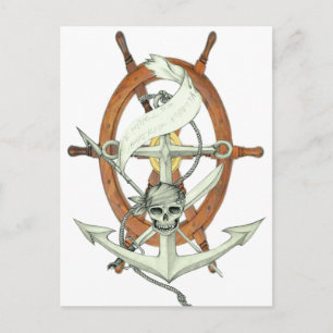 Pirate Sigil Postcard