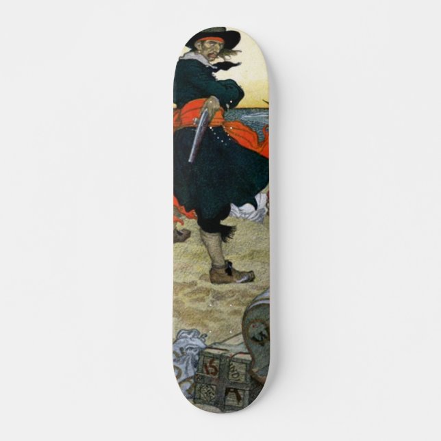 Pirate Skateboard (Front)