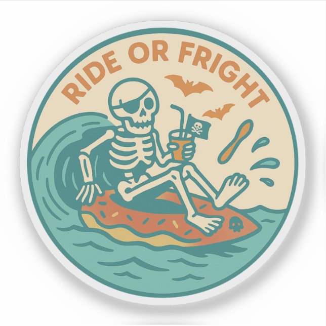 Pirate Skeleton Summer Spooky (Front)