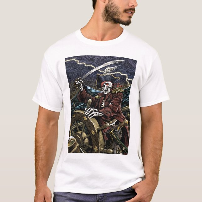 Pirate Skeleton Tee (Front)