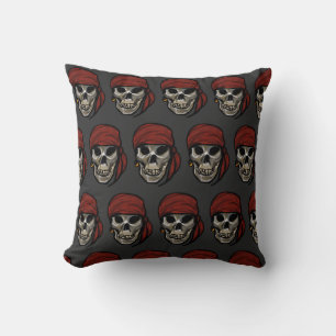 PIRATE SKELETONS CUSHION