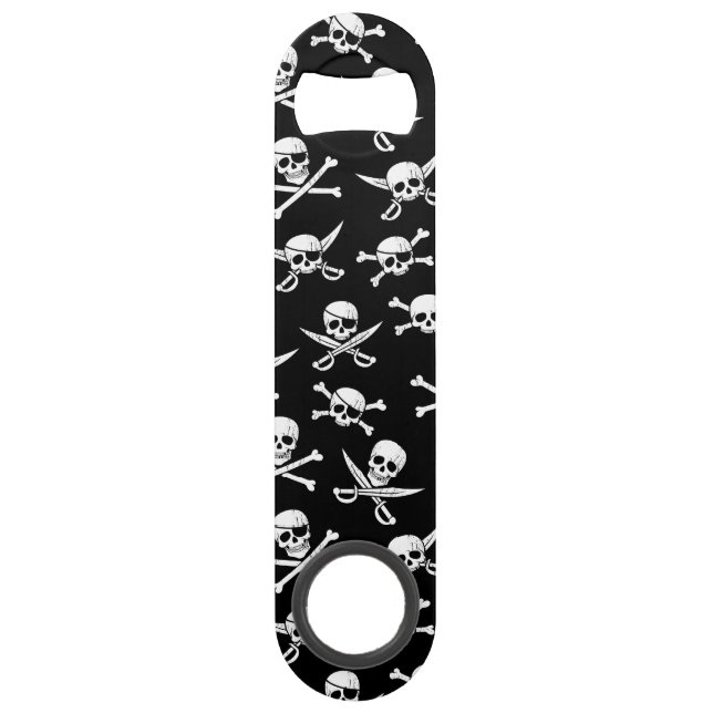 Pirate Skull and bones Bar Key (Front)
