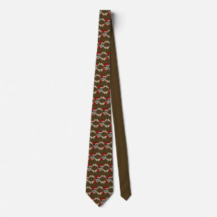 Pirate Skull and Bones Tie