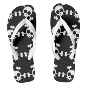 Pirate Skull and Crossbones Jandals
