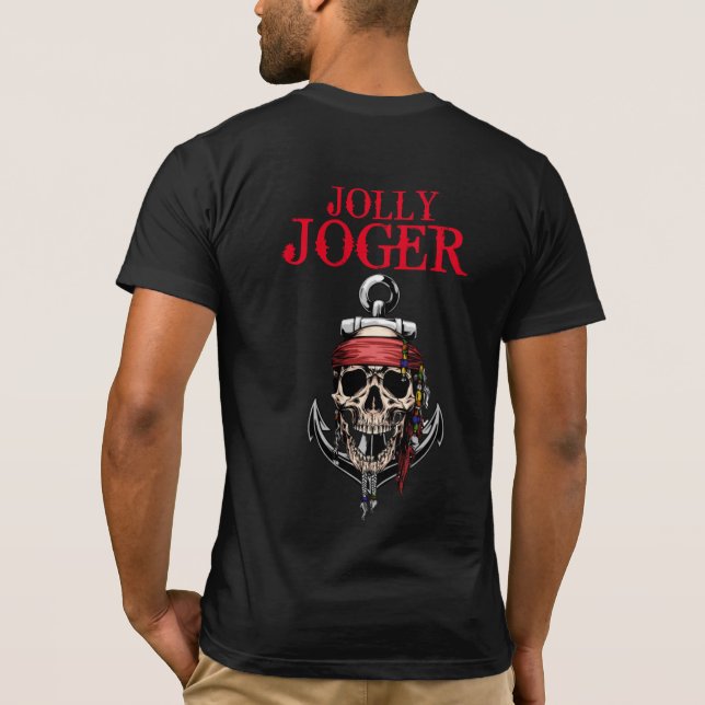 Pirate skull and crossbones T-Shirt (Back)