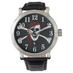 Pirate Skull and Crossbones Watch