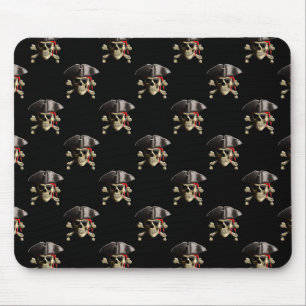 Pirate Skull And Hat Mouse Pad
