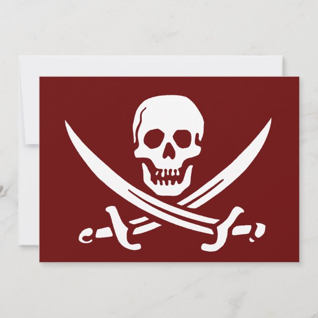 Pirate Skull and Swords,Jolly Roger (Front)