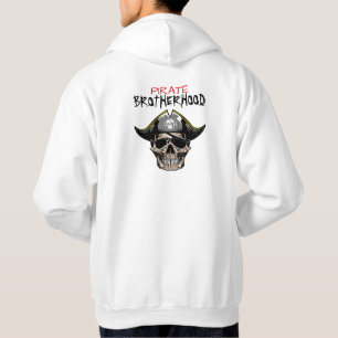 PIRATE SKULL BROTHERHOOD T-Shirt Hoodie