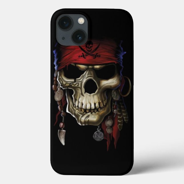 Pirate Skull Case-Mate iPhone Case (Back)