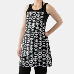 Pirate Skull Design Apron