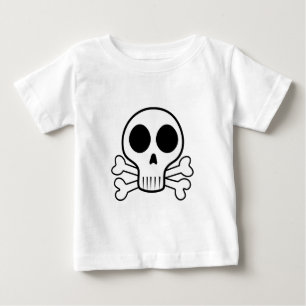 Pirate Skull Design Baby T-Shirt