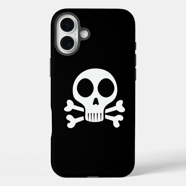 Pirate Skull Design Case-Mate iPhone Case (Back)