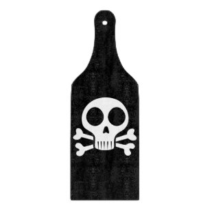 Pirate Skull Design Cutting Board