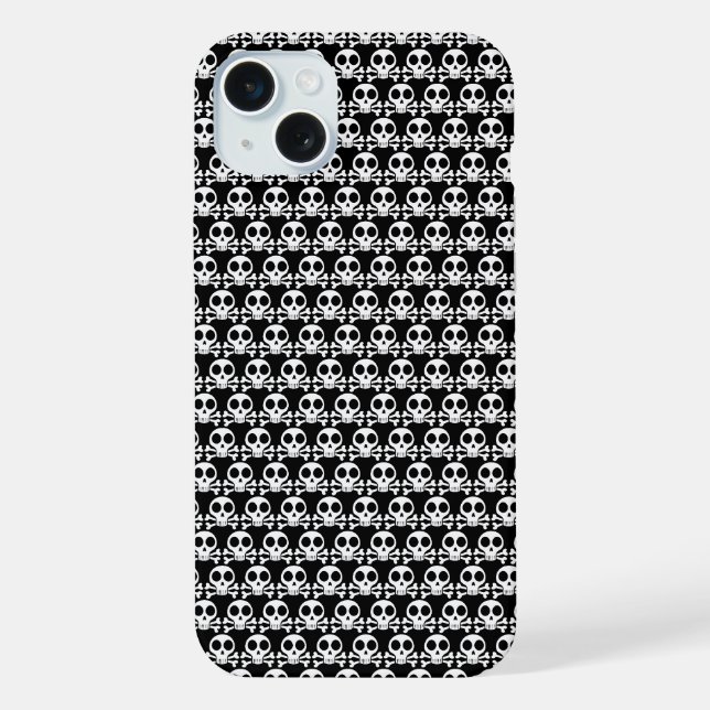 Pirate Skull Design iPhone Case (Back)