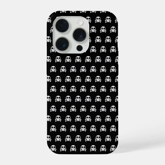 Pirate Skull Design iPhone Case (Back)