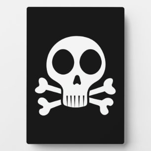 Pirate Skull Design Plaque
