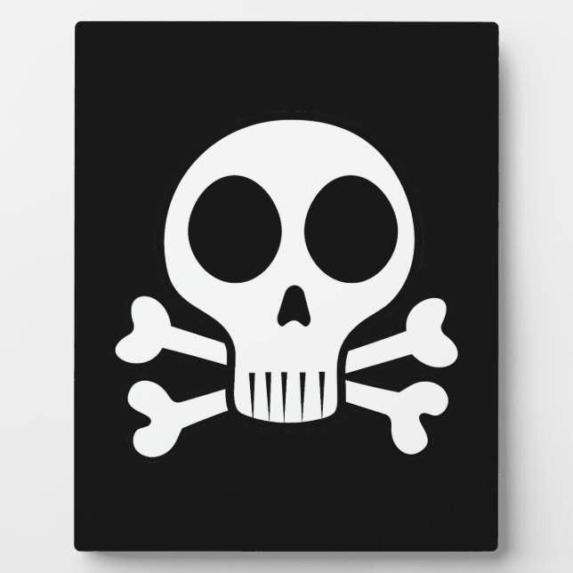 Pirate Skull Design Plaque (Front)
