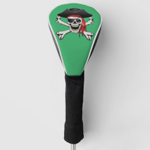 Pirate Skull Golf Head Cover