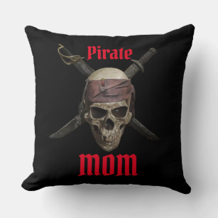Pirate Skull  MOM  Cushion