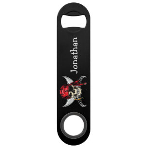 Pirate Skull n bones theme Bar Key