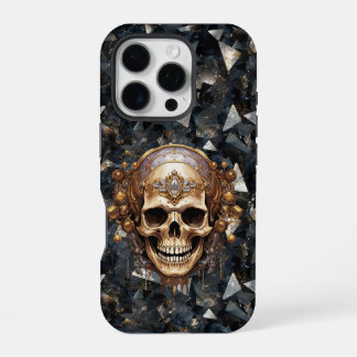 Pirate Skull on Black Diamonds iPhone / iPad case