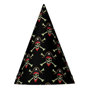 Pirate Skull Party Hat