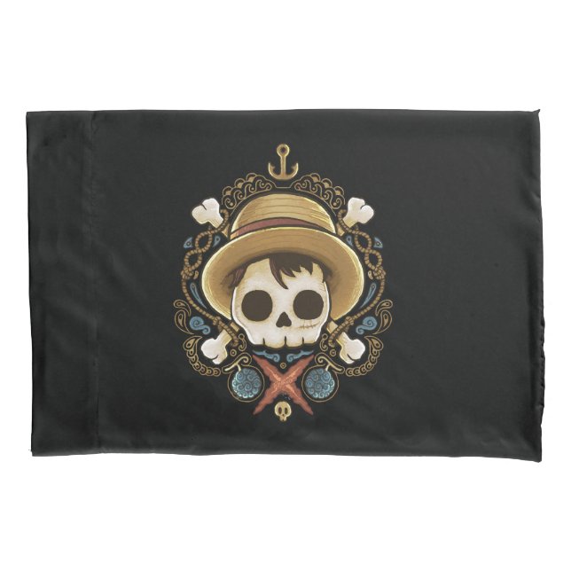 Pirate Skull Pillowcase (Front)