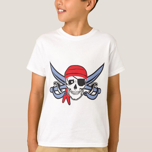 Pirate Skull T-Shirt (Front)
