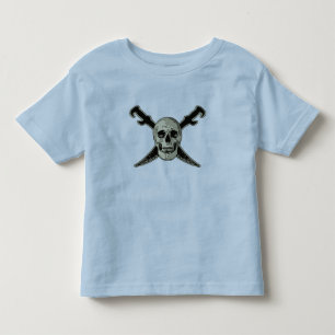 Pirate (Skull) - Toddler Fine Jersey T-Shirt T-Shirt