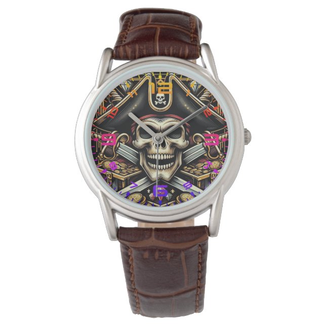 Pirate Skull Watch (Front)