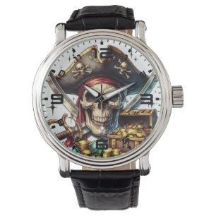 Pirate Skull Watch
