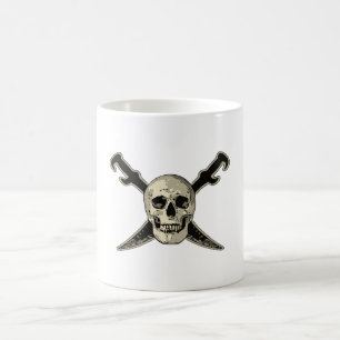 Pirate (Skull) - White 11 oz Classic White Mug