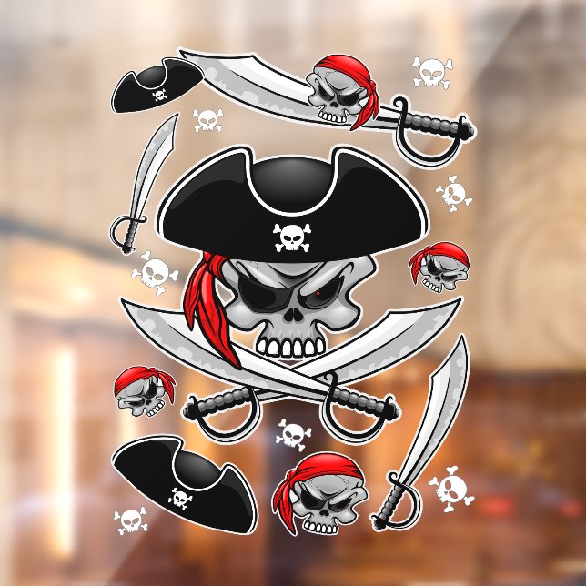 Pirate Skull with Crossed Sabres (Sheet 2)
