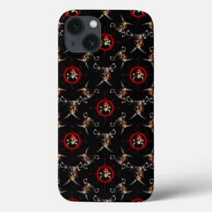 Pirate Skulls iPhone 13 Case