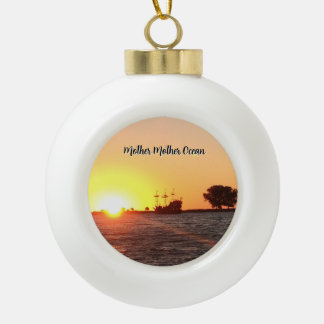 Pirate Soul Ceramic Ball Christmas Ornament